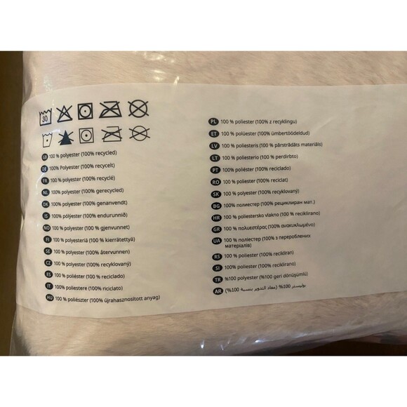 IKEA Soltulpan Pillow/Cushion Cover Light Pink- New - Picture 4 of 6